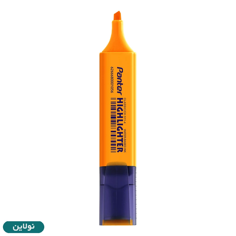 قیمت و خرید ماژیک هایلایتر مدل علامت زن پنتر بسته 6 عددی سری فلورسنت کد CH-511 | نولاین