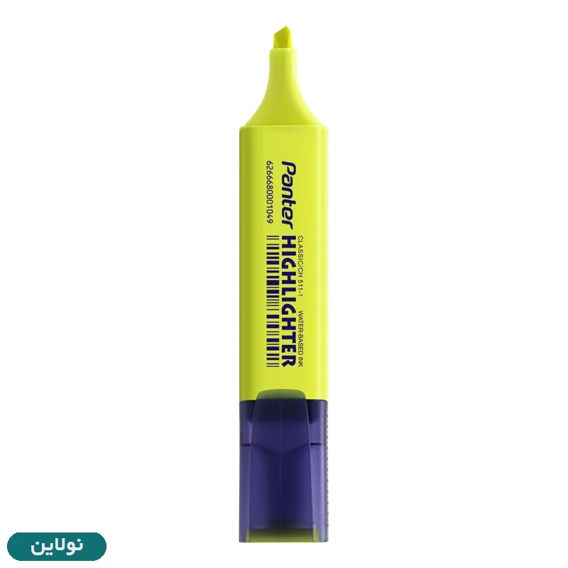 قیمت و خرید ماژیک هایلایتر مدل علامت زن پنتر بسته 6 عددی سری فلورسنت کد CH-511 | نولاین