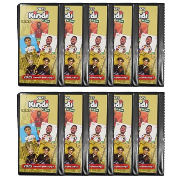 آلبوم کارت بازی کیمدی سری 2025 ظرفیت 132 عددی بسته 10 عددی | نولاین