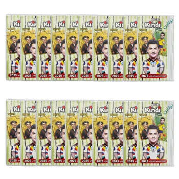 آلبوم کارت بازی کیمدی سری 2025 طرح رونالدو ظرفیت 132 عددی بسته 20 عددی | نولاین