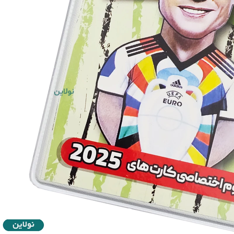 قیمت و خرید آلبوم کارت بازی کیمدی سری 2025 طرح رونالدو ظرفیت 132 عددی بسته 10 عددی | نولاین