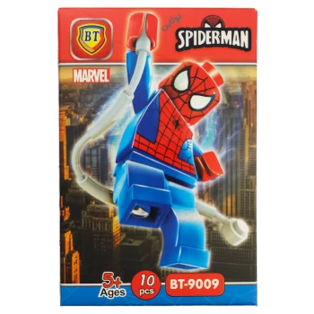 لگو آدمک مرد عنکبوتی spiderman بی تی کد BT 9009 | نولاین