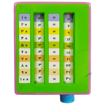 جدول ضرب چرخشی بدر | نولاین