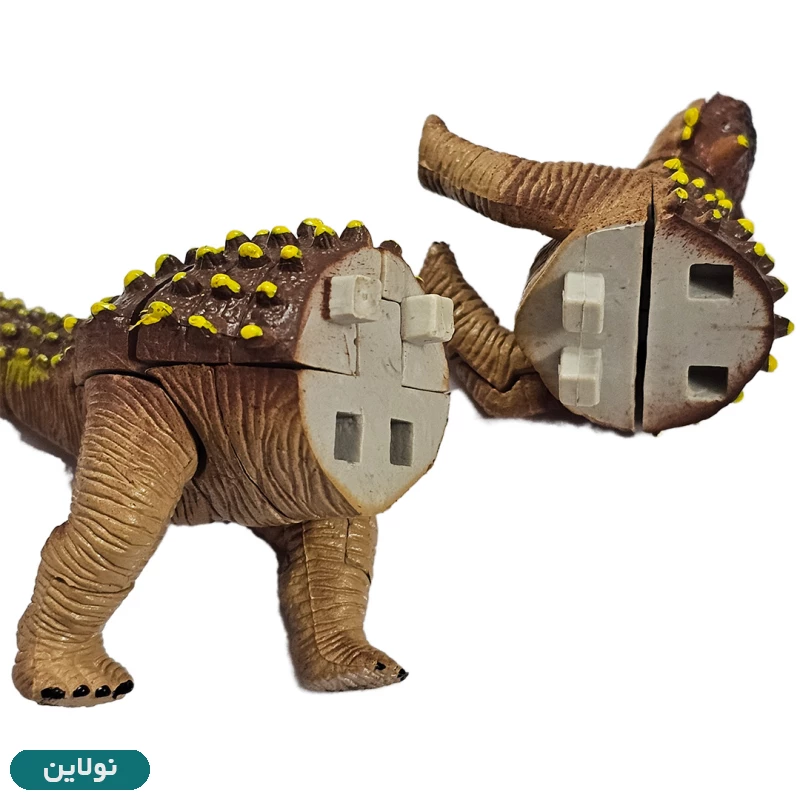 قیمت و خرید خمیر بازی 5 رنگ ظرفی آرت لاین به همراه پازل سه بعدی حیوانات کد 802C5 | نولاین