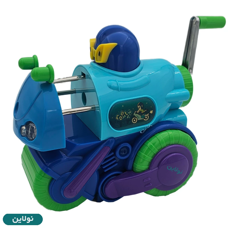 قیمت و خرید تراش رومیزی طرح قطار و موتور سوار سایز بزرگ کد 003 | نولاین