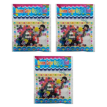 خاک ژله ای هفت رنگ مدل seven color بسته 3 عددی | نولاین