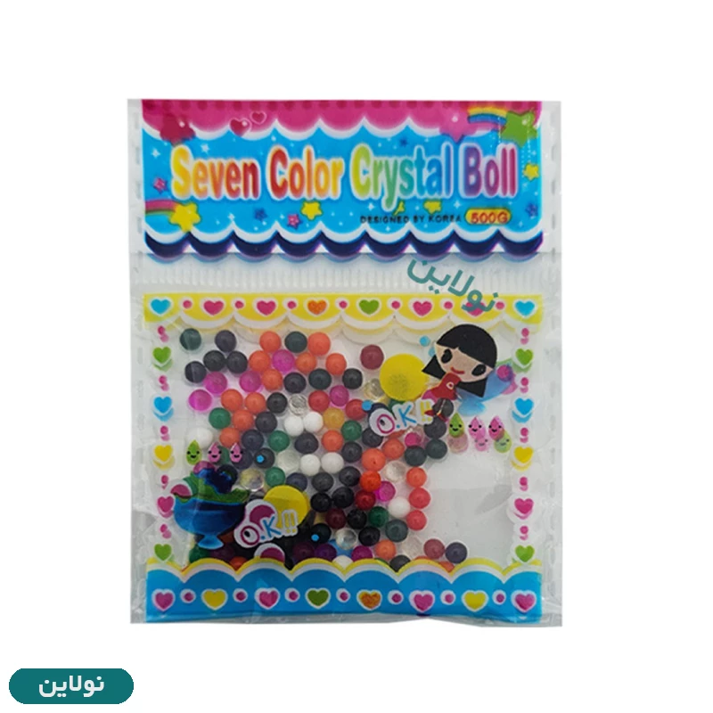 قیمت و خرید خاک ژله ای هفت رنگ مدل seven color | نولاین
