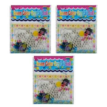 خاک ژله ای بی رنگ مدل seven color بسته 3 عددی | نولاین