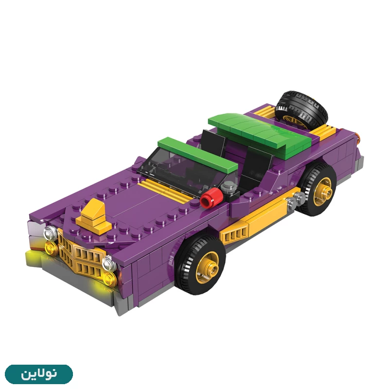 قیمت و خرید لگو جوکر مدل ماشین جوکر joker car بی تی + فیگور بت من کد BT 820 | نولاین قیمت و خرید لگو جوکر مدل ماشین جوکر joker car بی تی + فیگور بت من کد BT 820 | نولاین