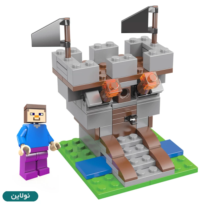 قیمت و خرید لگو ماینکرافت طرح برج جنگی بی تی + فیگور ماینکرافت کد BT 732 | نولاین قیمت و خرید لگو ماینکرافت طرح برج جنگی بی تی + فیگور ماینکرافت کد BT 732 | نولاین