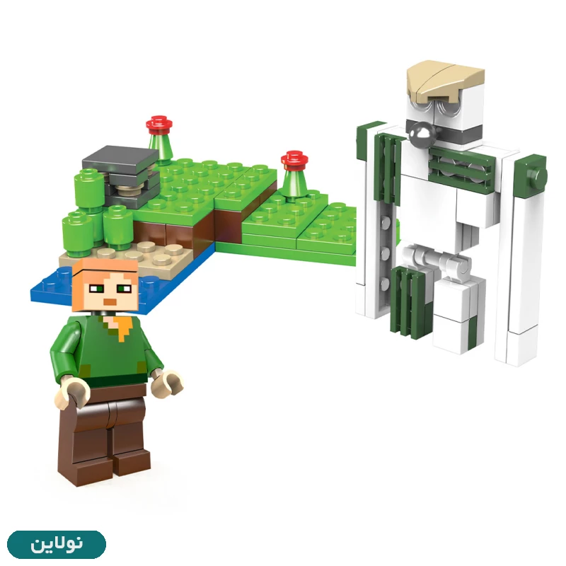 قیمت و خرید لگو ماینکرافت طرح غول بی تی + فیگور ماینکرافت کد BT 731 | نولاین