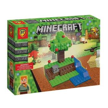 لگو ماینکرافت طرح درخت میوه بی تی + فیگور ماینکرافت کد BT 733 | نولاین