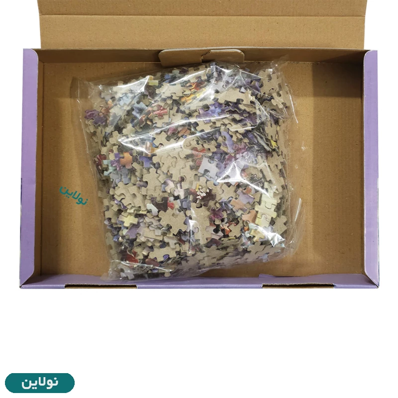 قیمت و خرید پازل 1000 تکه ring persia طرح روستای برفی | نولاین