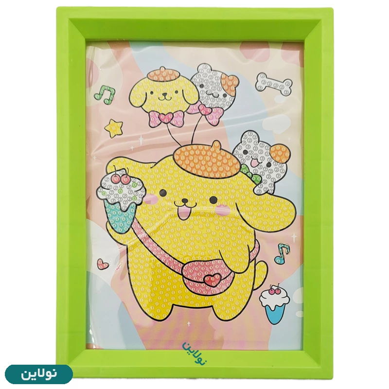 قیمت و خرید نقاشی الماسی قابدار سری کرومی طرح 5 کد fx19f | نولاین