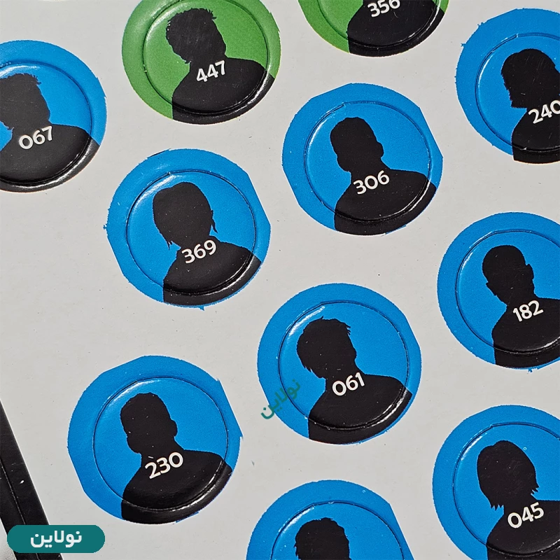 قیمت و خرید بازی فکری اسکویید گیم squid game چهارپایه | نولاین