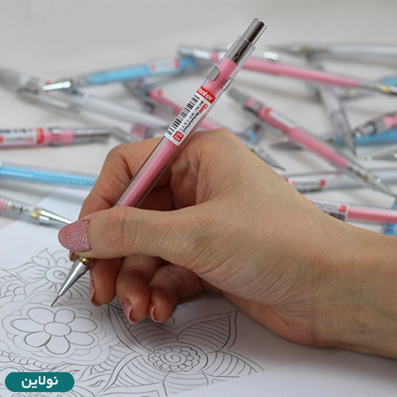 قیمت و خرید مداد نوکی پنتر ضخامت 0.5 میلی متری مدل شیشه ای glass کد MP 1611 | نولاین