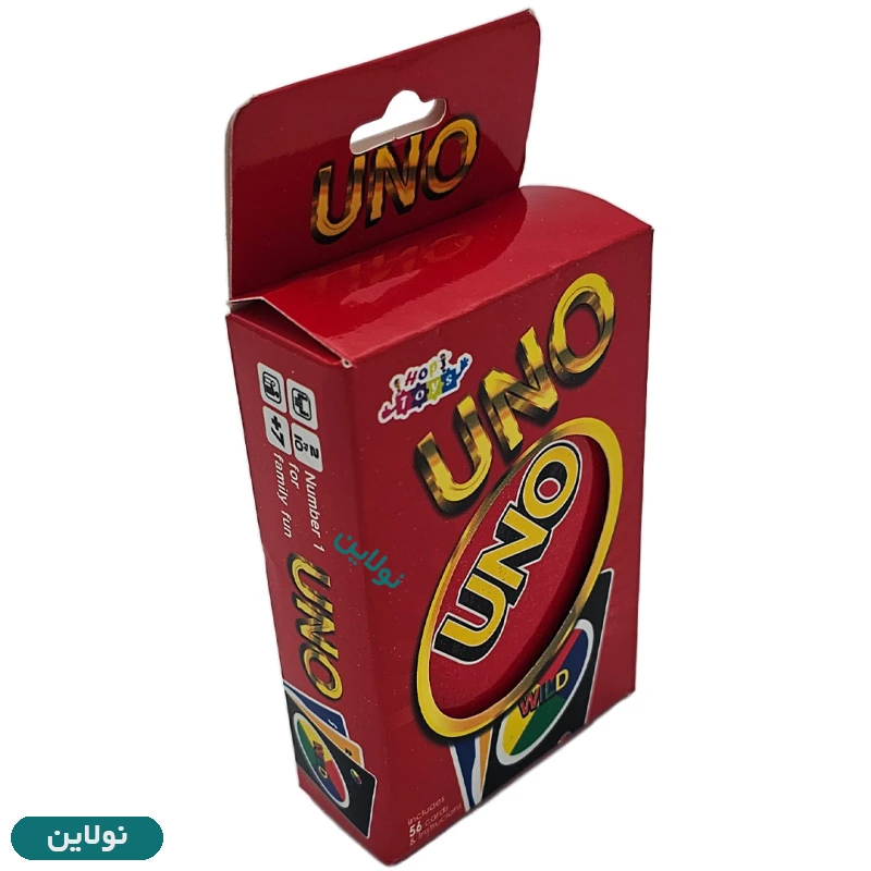 قیمت و خرید بازی فکری اونو 54 کارتی جعبه مقوایی هوپ تویز | نولاین