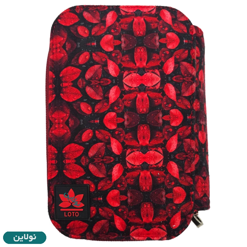 قیمت و خرید کیف مداد رنگی 72 رنگ چهار زیپ لت loto طرح 4 سری B کد KPB72 | نولاین