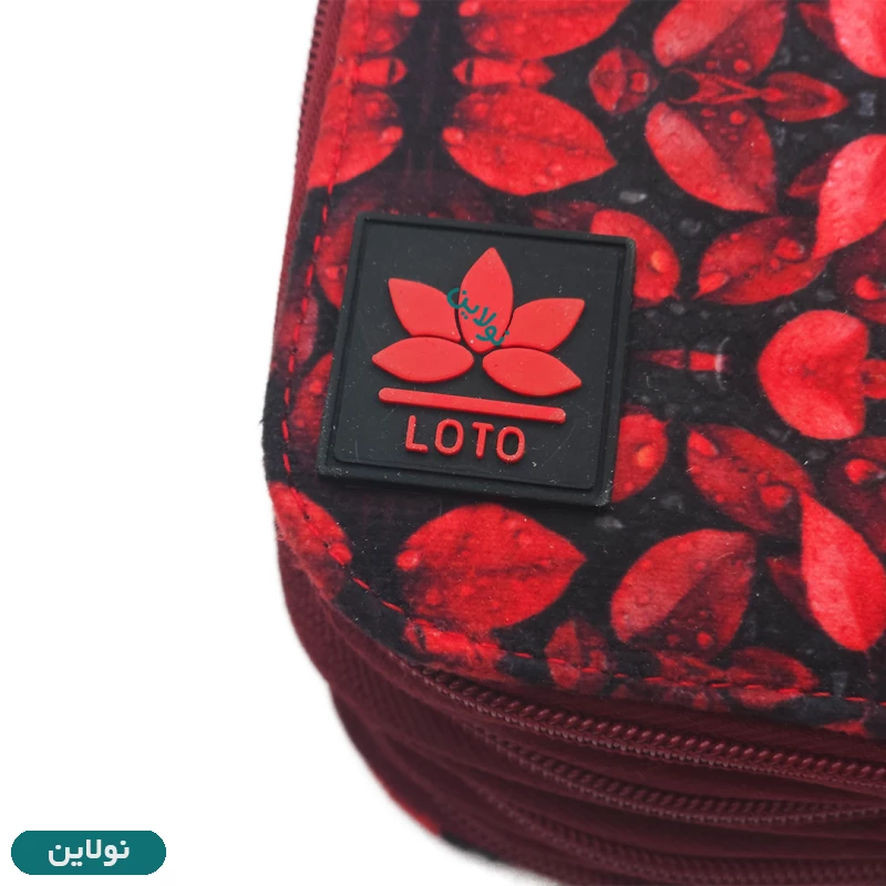 قیمت و خرید کیف مداد رنگی 72 رنگ چهار زیپ لت loto طرح 4 سری B کد KPB72 | نولاین