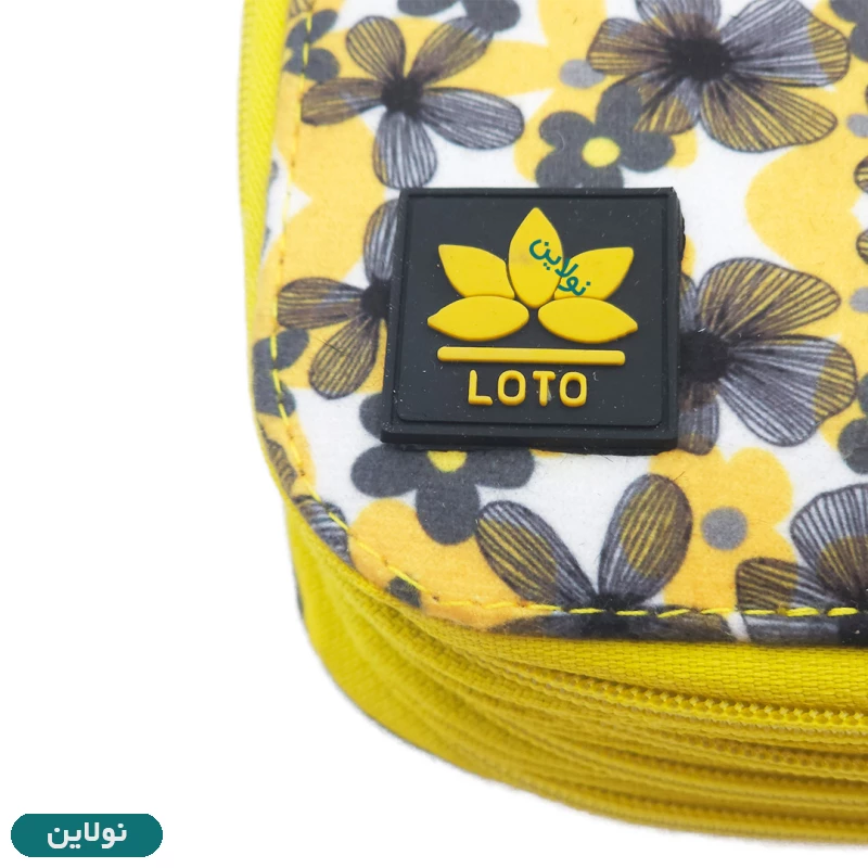 قیمت و خرید کیف مداد رنگی 72 رنگ چهار زیپ لت loto طرح 3 سری B کد KPB72 | نولاین