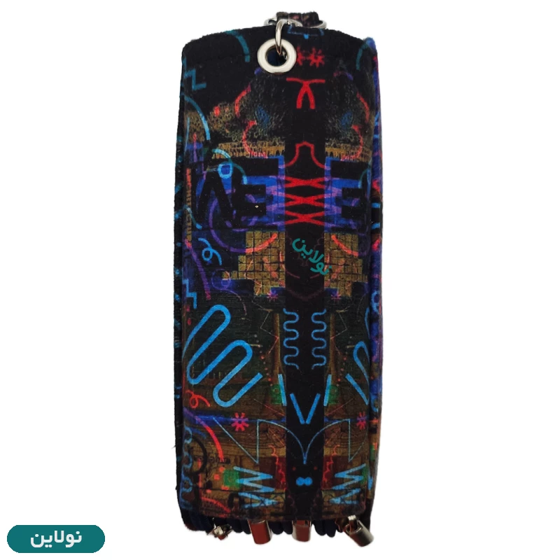 قیمت و خرید کیف مداد رنگی 120 رنگ چهار زیپ لت loto طرح آشوب سری B کد KPB120 | نولاین