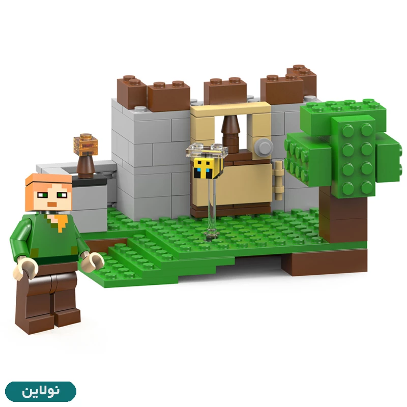 قیمت و خرید لگو ماینکرافت سری متوسط طرح 6 بی تی به همراه فیگور ماینکرافت کد BT 730 | نولاین