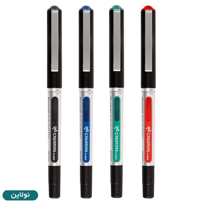 قیمت و خرید روان نویس فلومیت سی کلاس ضخامت 0.7 میلی متری بسته 4 عددی کد flowmate wrp24 | نولاین