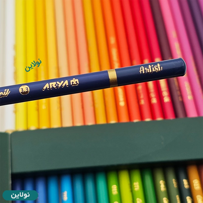 قیمت و خرید مداد رنگی 50 رنگ آرتیست آریا جعبه مقوایی Arya Artist | نولاین