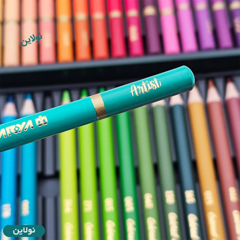 قیمت و خرید مداد رنگی 48 رنگ جعبه فلزی آرتیست آریا arya artist کد 3904 | نولاین