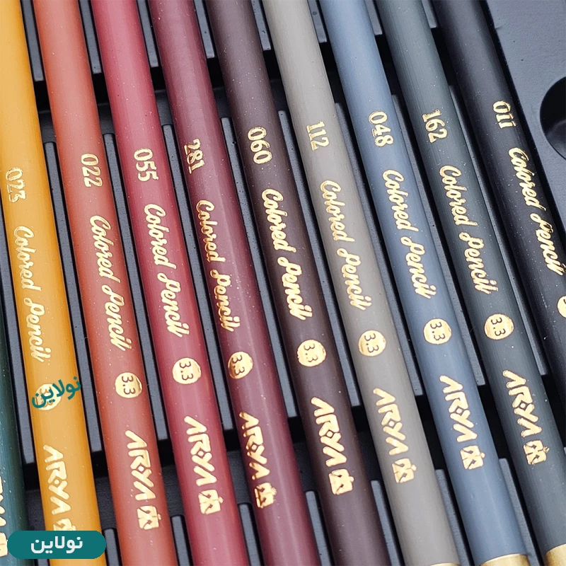 قیمت و خرید مداد رنگی 48 رنگ جعبه فلزی آرتیست آریا arya artist کد 3904 | نولاین
