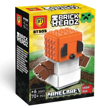 لگو بریک هدز ماینکرافت طرح اسنومن بی تی کد BT505 | نولاین