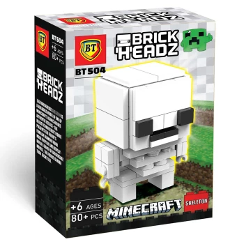 لگو بریک هدز ماینکرافت طرح اسکلت بی تی کد BT504 | نولاین