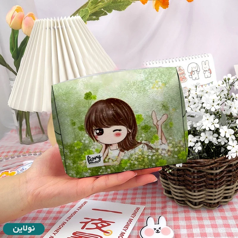 قیمت و خرید کیف نوار بهداشتی فیوری مستر راد طرح دخترک بهاری کد 2426 | نولاین