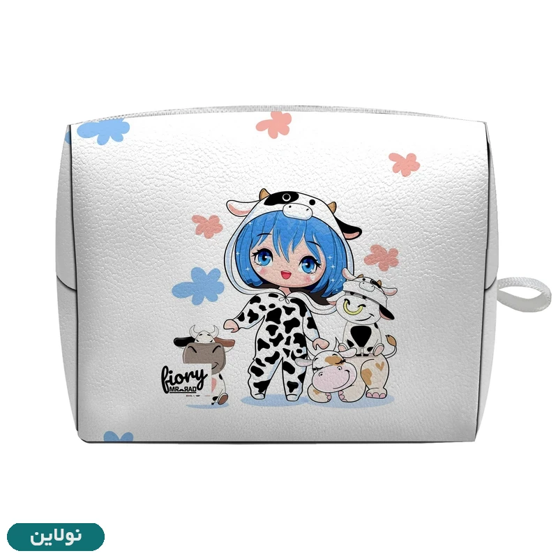 قیمت و خرید کیف نوار بهداشتی فیوری مستر راد طرح دختر چشم آبی کد 2449 | نولاین