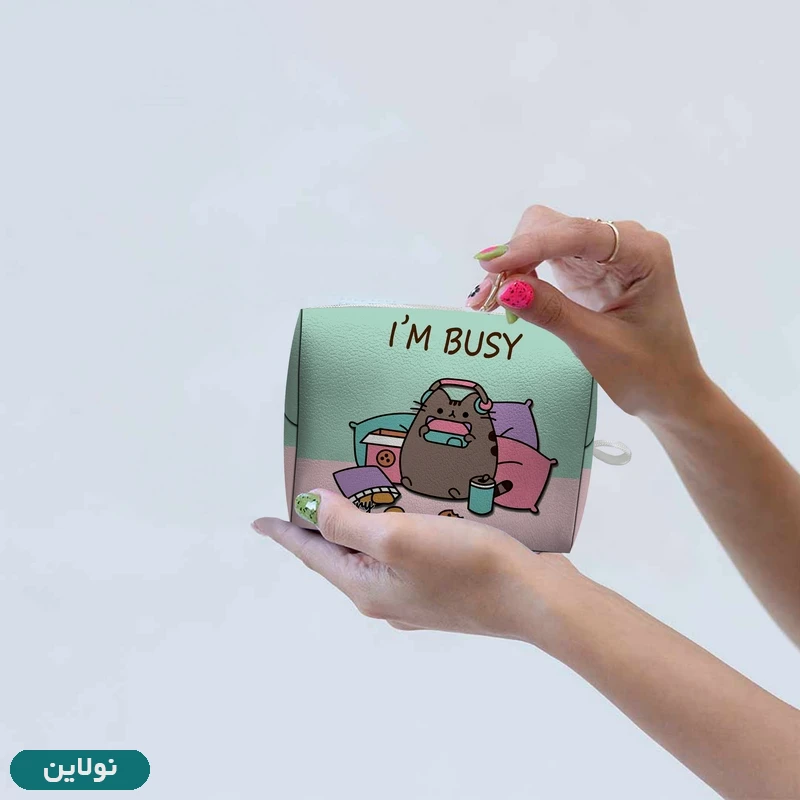 قیمت و خرید کیف نوار بهداشتی فیوری مستر راد طرح گربه کیوت کد 2363 | نولاین