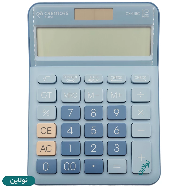 قیمت و خرید ماشین حساب رومیزی سی کلاس 12 رقمی مدل Mathmate Classic کد CX118C | نولاین قیمت و خرید ماشین حساب رومیزی سی کلاس 12 رقمی مدل Mathmate Classic کد CX118C | نولاین