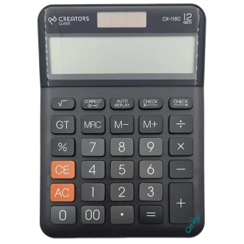 ماشین حساب رومیزی سی کلاس 12 رقمی مدل Mathmate Classic کد CX118C | نولاین