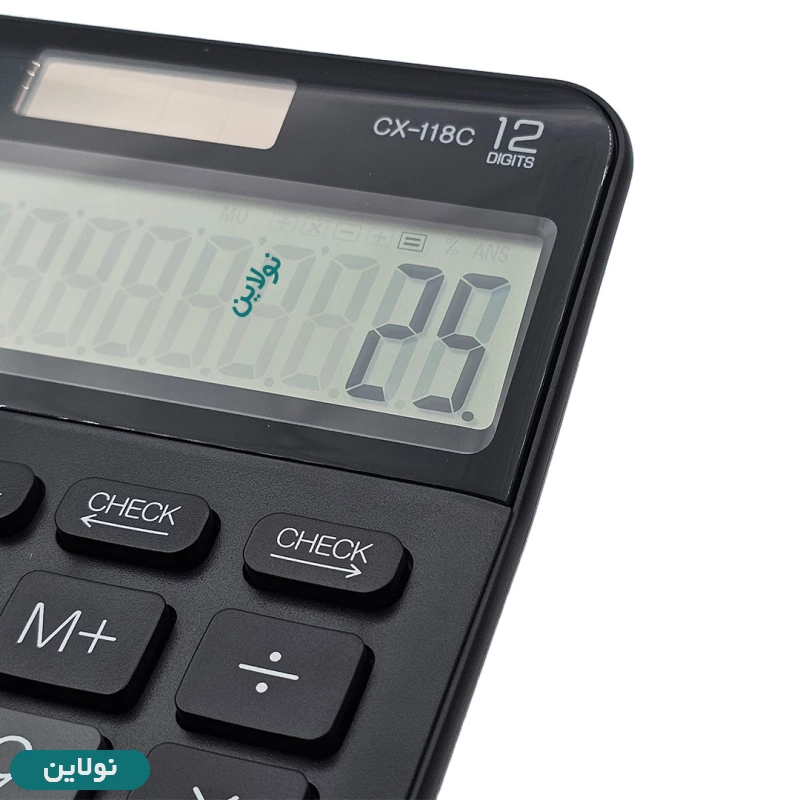 قیمت و خرید ماشین حساب رومیزی سی کلاس 12 رقمی مدل Mathmate Classic کد CX118C | نولاین قیمت و خرید ماشین حساب رومیزی سی کلاس 12 رقمی مدل Mathmate Classic کد CX118C | نولاین
