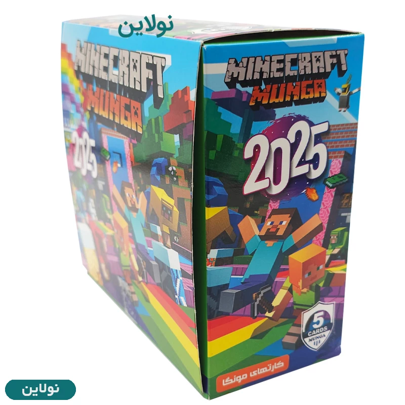 قیمت و خرید کارت بازی مونگا سری ماینکرافت بسته 30 عددی | نولاین