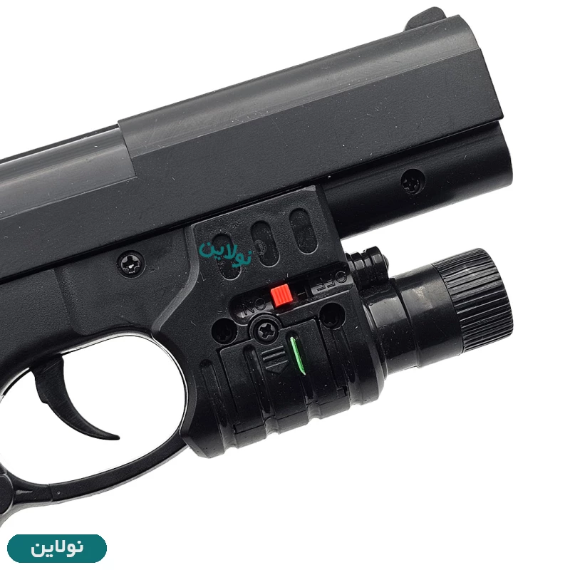 قیمت و خرید تفنگ ساچمه ای مدل کلت لیزر دار کد P729-2 | نولاین قیمت و خرید تفنگ ساچمه ای مدل کلت لیزر دار کد P729-2 | نولاین