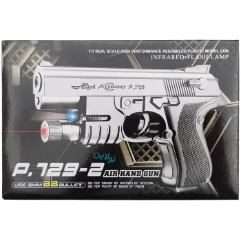 تفنگ ساچمه ای مدل کلت لیزر دار کد P729-2 | نولاین