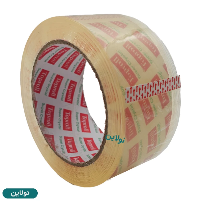 قیمت و خرید چسب پهن نواری 5 سانتی متری تاپ رول toproll ضخامت 45 میکرون طول 90 یارد | نولاین قیمت و خرید چسب پهن نواری 5 سانتی متری تاپ رول toproll ضخامت 45 میکرون طول 90 یارد | نولاین