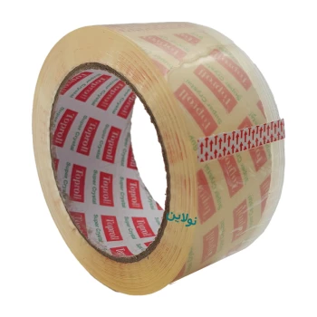 چسب پهن نواری 5 سانتی متری تاپ رول toproll ضخامت 45 میکرون طول 90 یارد | نولاین