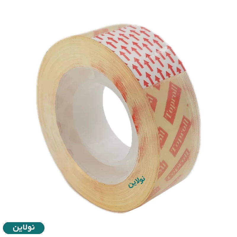 قیمت و خرید چسب پهن نواری 5 سانتی متری تاپ رول toproll ضخامت 45 میکرون طول 90 یارد | نولاین قیمت و خرید چسب پهن نواری 5 سانتی متری تاپ رول toproll ضخامت 45 میکرون طول 90 یارد | نولاین
