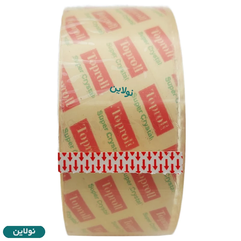 قیمت و خرید چسب پهن نواری 5 سانتی متری تاپ رول toproll بسته 6 عددی ضخامت 45 میکرون طول 90 یارد | نولاین قیمت و خرید چسب پهن نواری 5 سانتی متری تاپ رول toproll بسته 6 عددی ضخامت 45 میکرون طول 90 یارد | نولاین