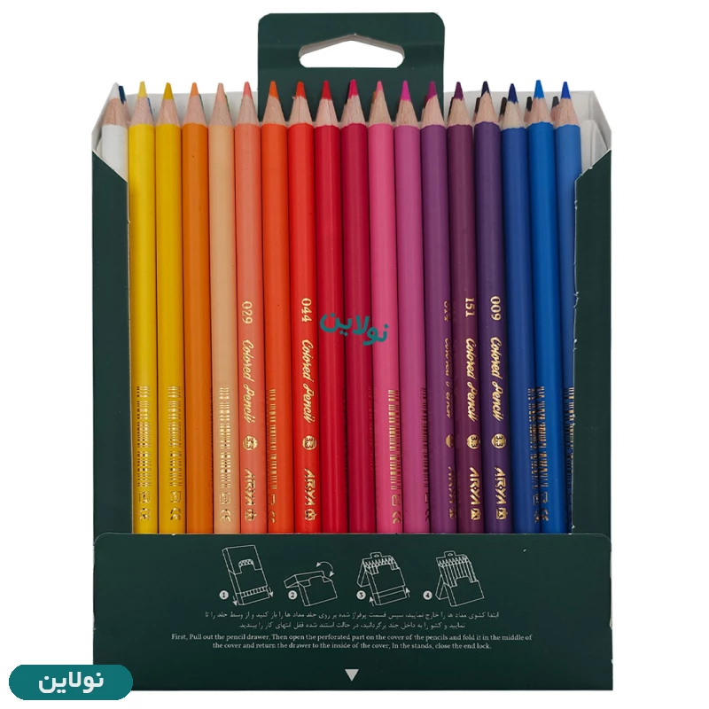 قیمت و خرید مداد رنگی 36 رنگ آرتیست آریا Arya Artist | نولاین