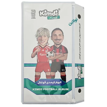 آلبوم اختصاصی کارت بازی کیمدی ظرفیت 120 عددی طرح 9 + 2 کارت کیمدی هدیه | نولاین