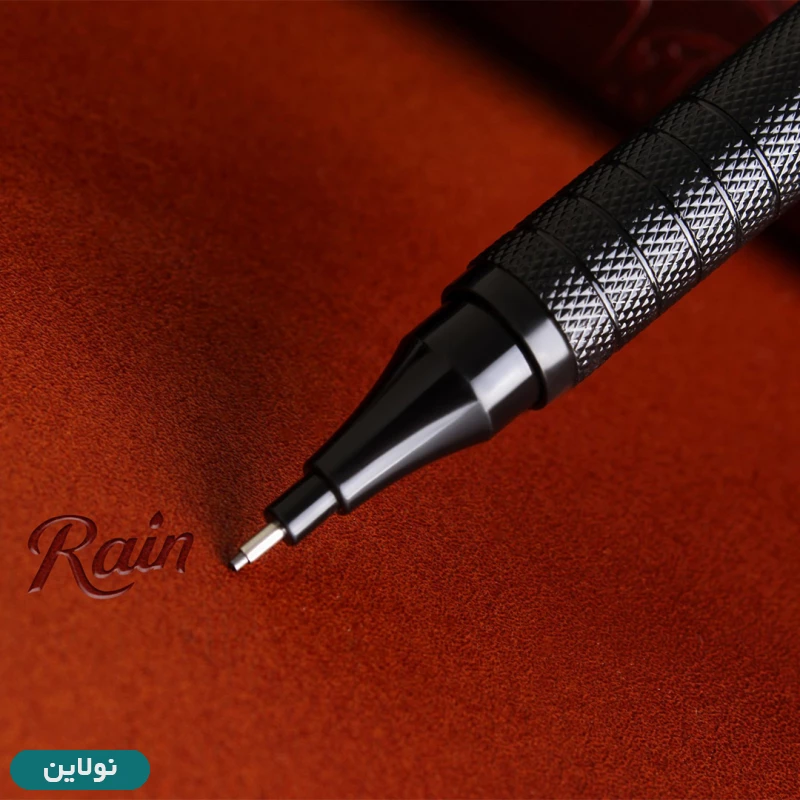 قیمت و خرید مداد نوکی فلزی رین مدل متال ضخامت 0.5 میلی متری کد Rain Metal 503 | نولاین