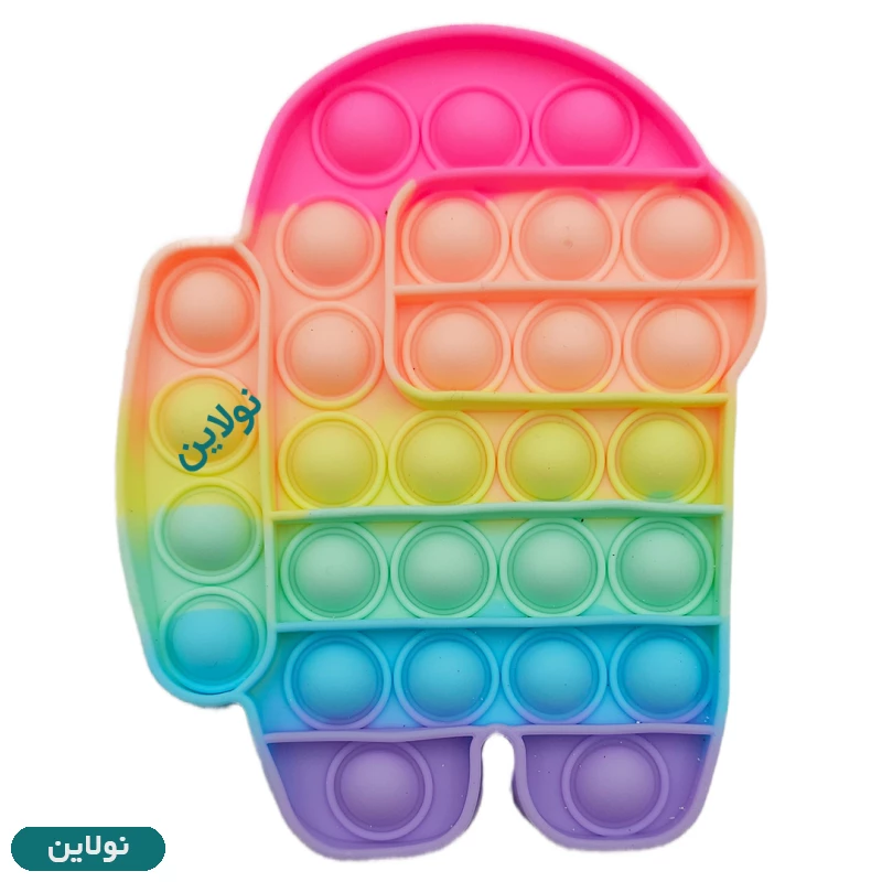 قیمت و خرید پاپت اسباب بازی پاستلی طرح among us | نولاین