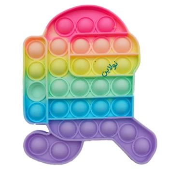 پاپت اسباب بازی پاستلی طرح among us run | نولاین